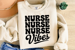 Nurse Vibes svg | Svg Cut Files | Shirt Svg Product Image 2