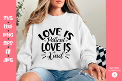 Love quotes SVG Design, Love SVG layered design Product Image 1