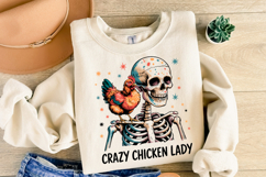 Crazy Chicken Lady Svg | Svg Cut File | Shirt Svg Product Image 2
