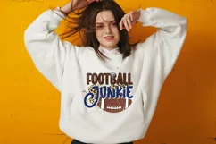 Football junkie Football Sublimation Design Product Image 1
