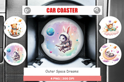 Car Coaster Space Dreamscape Product Image 1