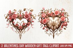 Victorian Valentines Day Clipart, Valentines Day PNG Product Image 1