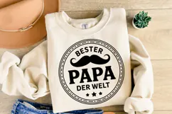 Bester Papa svg | Svg Cut File | Shirt Svg Product Image 2
