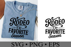 Rodeo is my favorite season Svg | Game Day Svg | Shirt Svg Product Image 1