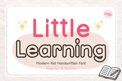 Little Learning - Kids Handwritten Font Product Image 1