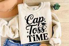 Cap Toss Time svg | Graduation Svg | Shirt Svg Product Image 2