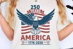 America 250 Years Anniversary Svg, Fourth Of July Svg. Product Image 2