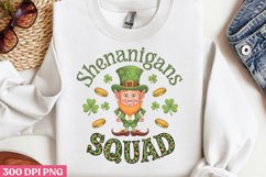 Shenanigans Squad PNG, St Patricks Day Gnome Subli Product Image 2