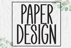 Paper Design Product Image 1