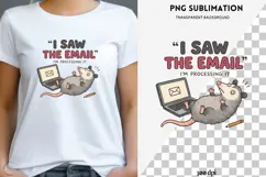 Funny Animal quote png design for T-shirts Product Image 1