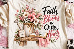 Held Together by Gentle Grace Shirt PNG, Colorful Christian Product Image 1