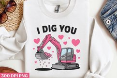 I dig you PNG, Sweet Valentines PNG Product Image 2