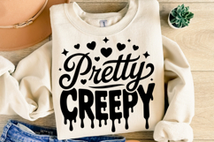 Pretty Creepy Svg | Halloween Svg | Shirt Svg Product Image 2