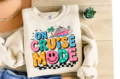 On Cruise Mode svg | Svg Files for Cricut | Shirt Svg Product Image 2