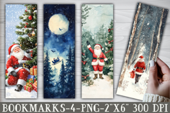 Santa Christmas Journey Bookmark Product Image 1