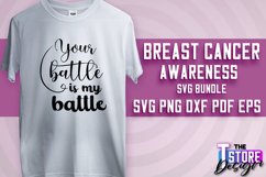 Breast Cancer Awareness SVG| Breast Cancer SVG | Quotes SVG Product Image 5