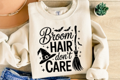 Broom Hair don&#039;t care Svg | Halloween Svg | Shirt Svg Product Image 2