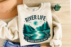 River Life svg Design | Svg Cut Files | Shirt Svg Product Image 2