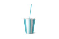 Disposable Cup. Vector Set. Product Image 10