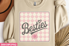 Besties PNG, True Friendship Sublimation PNG Product Image 2