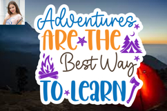 Camping Sticker SVG Bundle Product Image 3