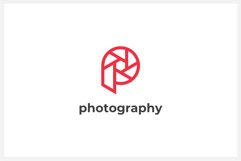 Photography Letter P logo design vector template Product Image 1