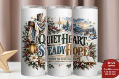 Let Jesus Be Your Peace Christmas PNG, Christian Nativity Ch Product Image 2