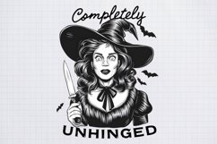Vintage Halloween Witch, Completely unhinged Product Image 1