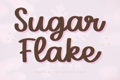 Sugar Flake - Handwritten Script Font Product Image 1