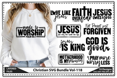Christian SVG bundle, Faith Svg, Jesus Svg, Religious Svg Product Image 1