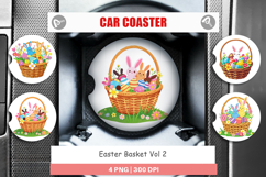 Car Coaster Easter Basket Product Image 1
