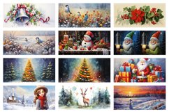 100 Winter Mug Wrap Bundle, Christmas Sublimation, Santa PNG Product Image 6