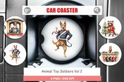 Car Coaster Animal Toy Soldiers Product Image 1