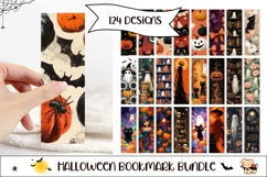 Huge Halloween Bookmark Bundle, Magic Bookmark Designs Product Image 1