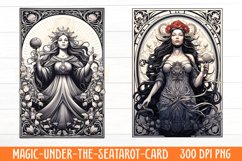 Magic Under The Sea Tarot Card Clipart Product Image 1