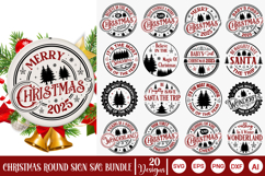 Christmas Door Sign SVG Bundle, Christmas SVG Bundle Product Image 1