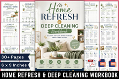 Home Refresh &amp; Deep Cleaning Workbook Product Image 1