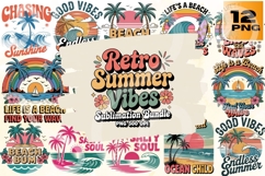 Retro Summer Vibes PNG Bundle Product Image 1