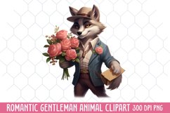 Romantic Gentleman Animal Sublimation Product Image 1