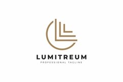 Lumitreum L Letter Logo Product Image 1