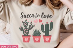 Succa for love PNG, Valentines Day Sublimation PNG Product Image 2