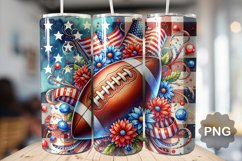 4th Of July Football Tumbler Bundle - 30 Designs Product Image 2