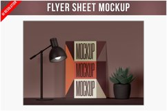 Flyer Sheet Mockup Product Image 1
