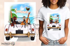 Summer Girls Road Trip Design | Beach Vacation Best Friends Product Image 2