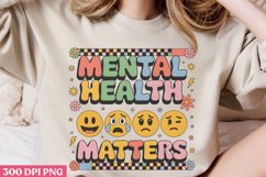 Mental Health Matters PNG, Mental Health Sublimation PNG Product Image 2