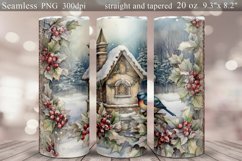 Christmas Tumbler Sublimation | Winter Tumbler Wrap Product Image 1