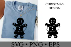 Christmas Gingerbread Svg | Christmas svg | Shirt Svg Product Image 1