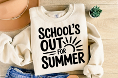 School&#039;s out for summer svg | Summer Svg | Shirt Svg Product Image 2