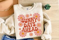 Sunny Days Ahead Svg | Svg Files for Cricut | Shirt Svg Product Image 2