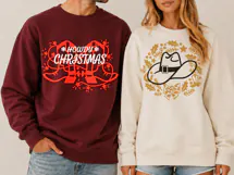 Western Christmas SVG Designs | Merry Christmas Y’all Product Image 3